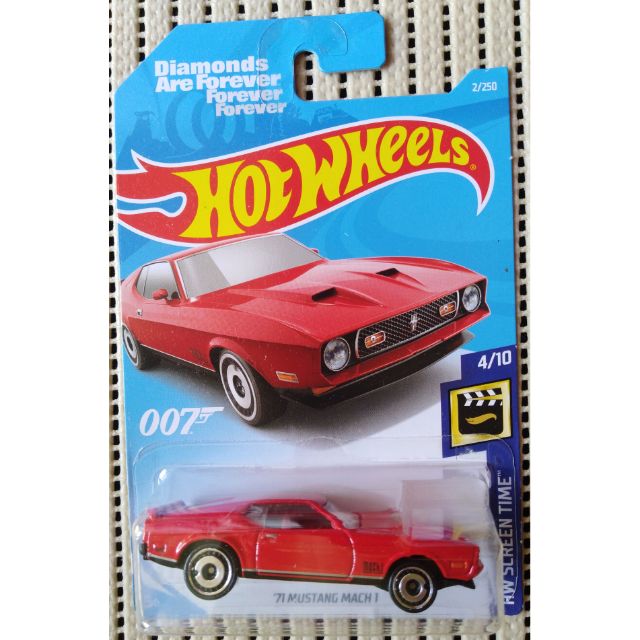 71 mustang mach 1 hot wheels