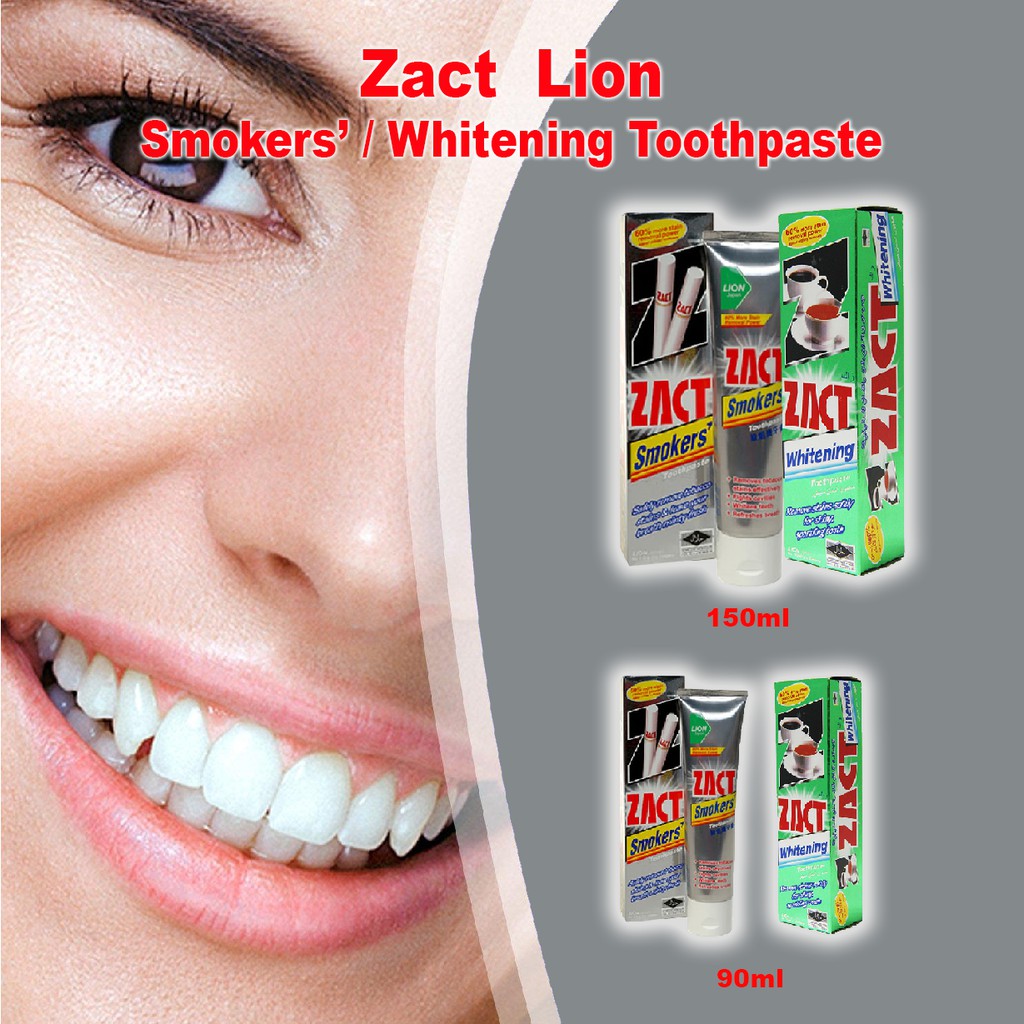 zact whitening toothpaste review