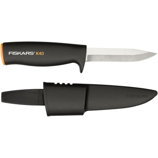 Fiskars Utility Knife K40 (knife with sheath) Shopee Malaysia
