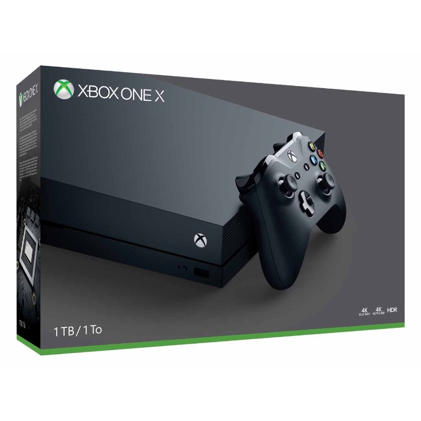 Microsoft Xbox One X 1tb Console With Wireless Controller Xbox One X Enhanced Hdr Native 4k Ultra Hd Shopee Malaysia