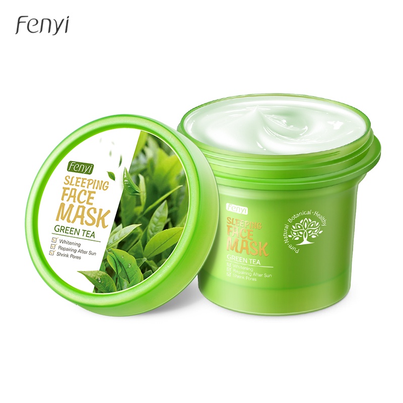 Fenyi Green Tea Sleeping Mask Moisturizer Night Cream Shrink Pores