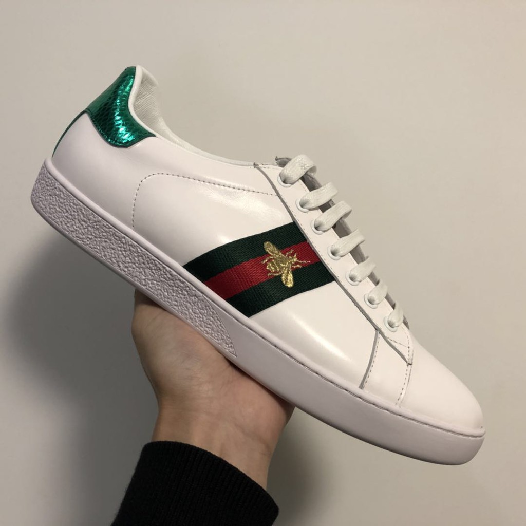 white shoes for men gucci