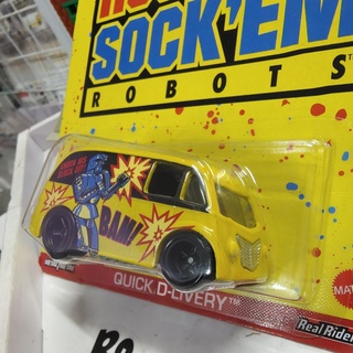 Hot Wheels Quick D Livery Rock'em Sock'em 4/5 - Portable Car For Play & Display - View #7