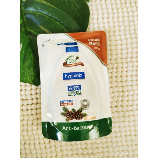 Hygienix AntiBacterial Body Wash Active Care Refill Pack (200g