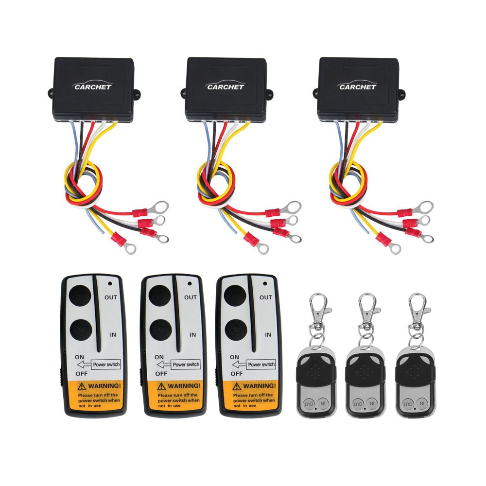 Wireless Winch Remote Control Kit 12V Switch Compatible