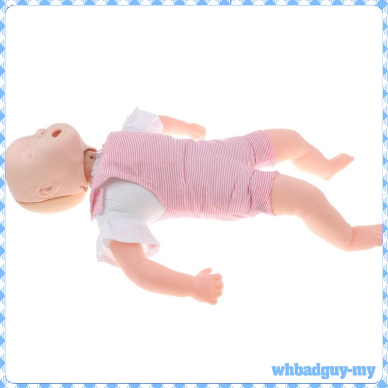 [whbadguyMY] Advanced Infant Heimlich Maneuver First Aid Practice Baby Manikin Airway Management Training Equipment