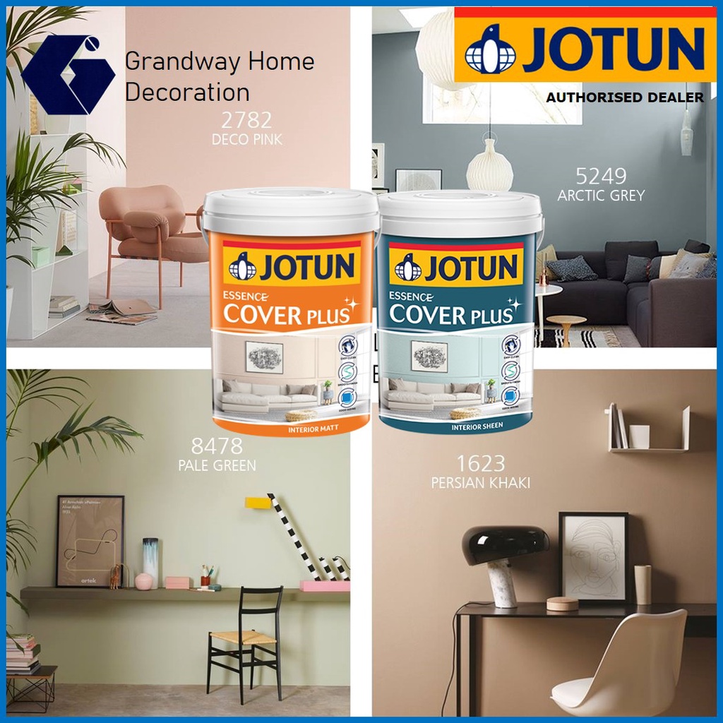 5l Jotun Essence Cover Plus Trend 2022 Cat Dinding Cement Dalam Rumah Shopee Malaysia 9103