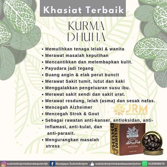 Jrm Kurma Dhuha Bonda Rozita 100g Shopee Malaysia