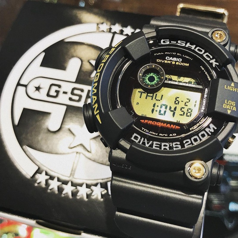 g shock frogman limited edition