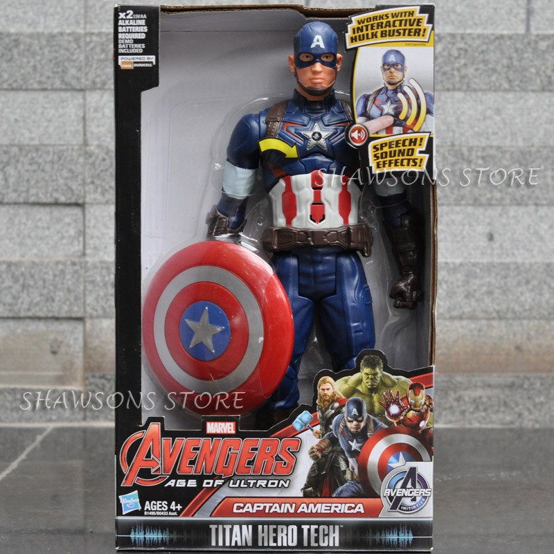 avengers talking action figures