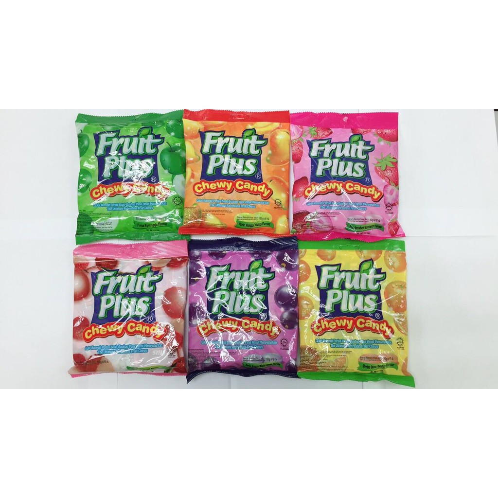 Fruit Plus Chewy Candy 150g Shopee Malaysia