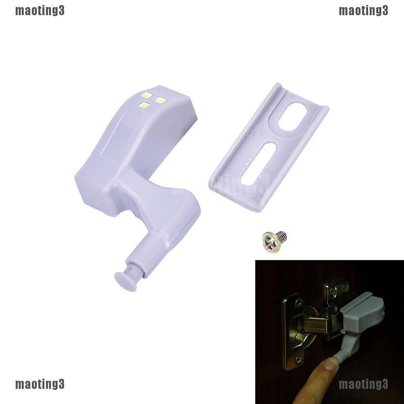 Cabinet New Led White Light Cabinet Lamp Closet Door Hinge Light