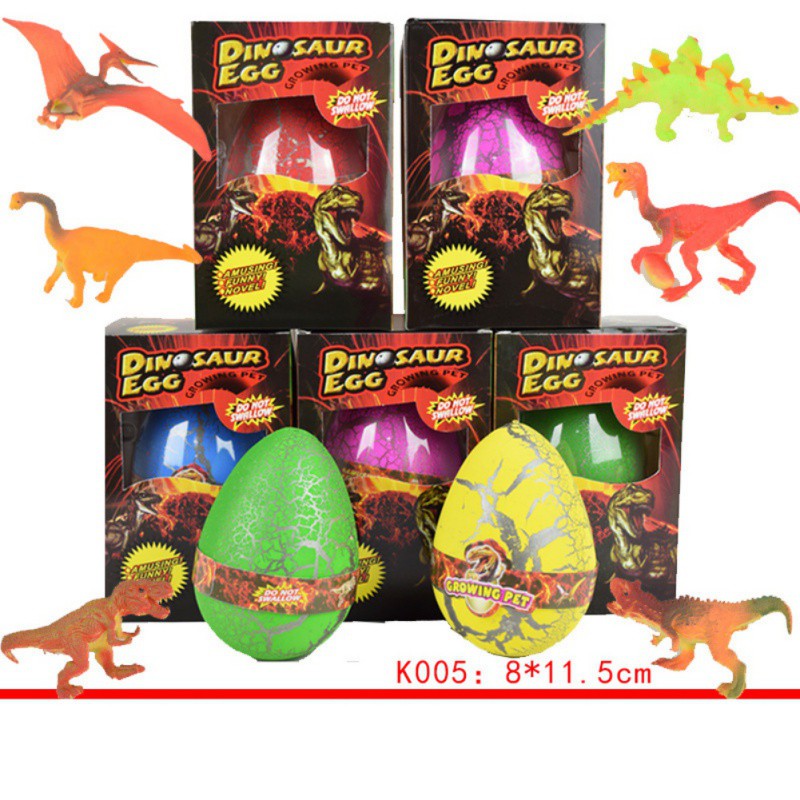 dinosaur egg growing pet