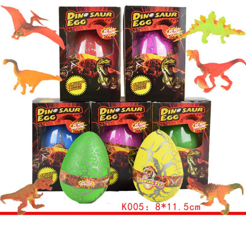 dinosaur egg toy water