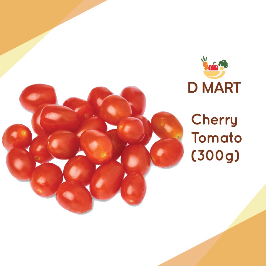 D Mart Fresh Vegetables Cherry Tomato 300 Gram Tomato Kecil Shopee Malaysia