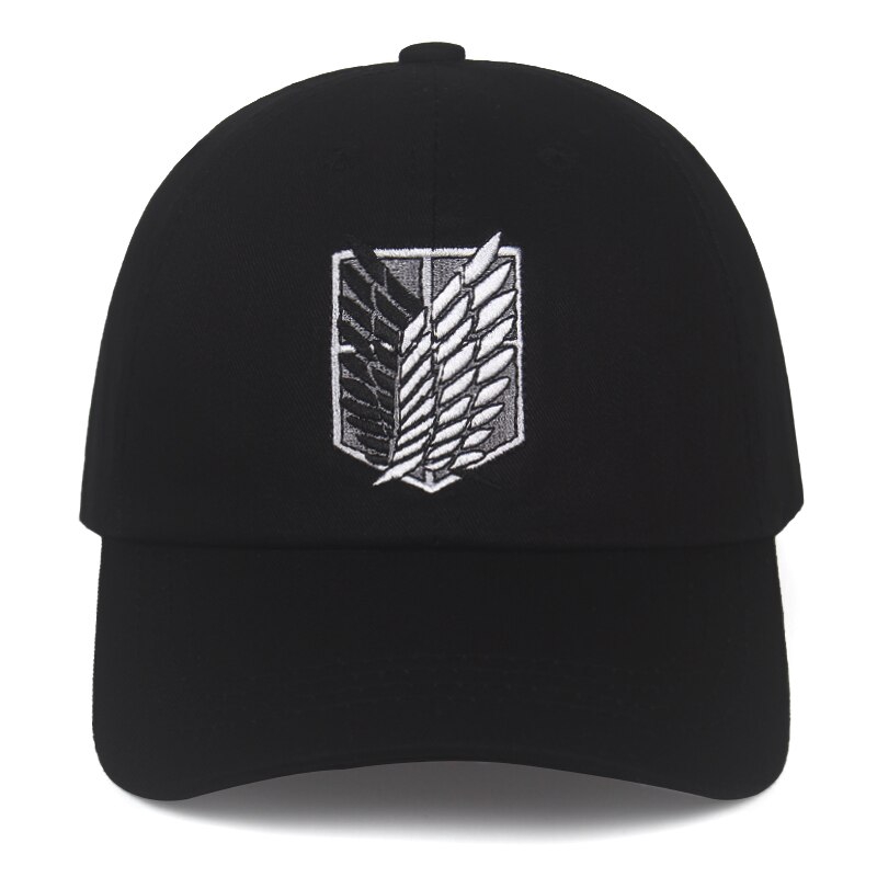 Attack On Titan 100 Cotton Hat Liberty Wing Men S Baseball Cap Embroidery Ladies Brand Bottle Buckle Back Cover Cotton Hip Hop Bone Shopee Malaysia - attack on titan scout regiment pants roblox
