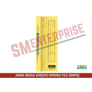 ABBA Mega 350 (UK) Spring File (Nipis) | Shopee Malaysia