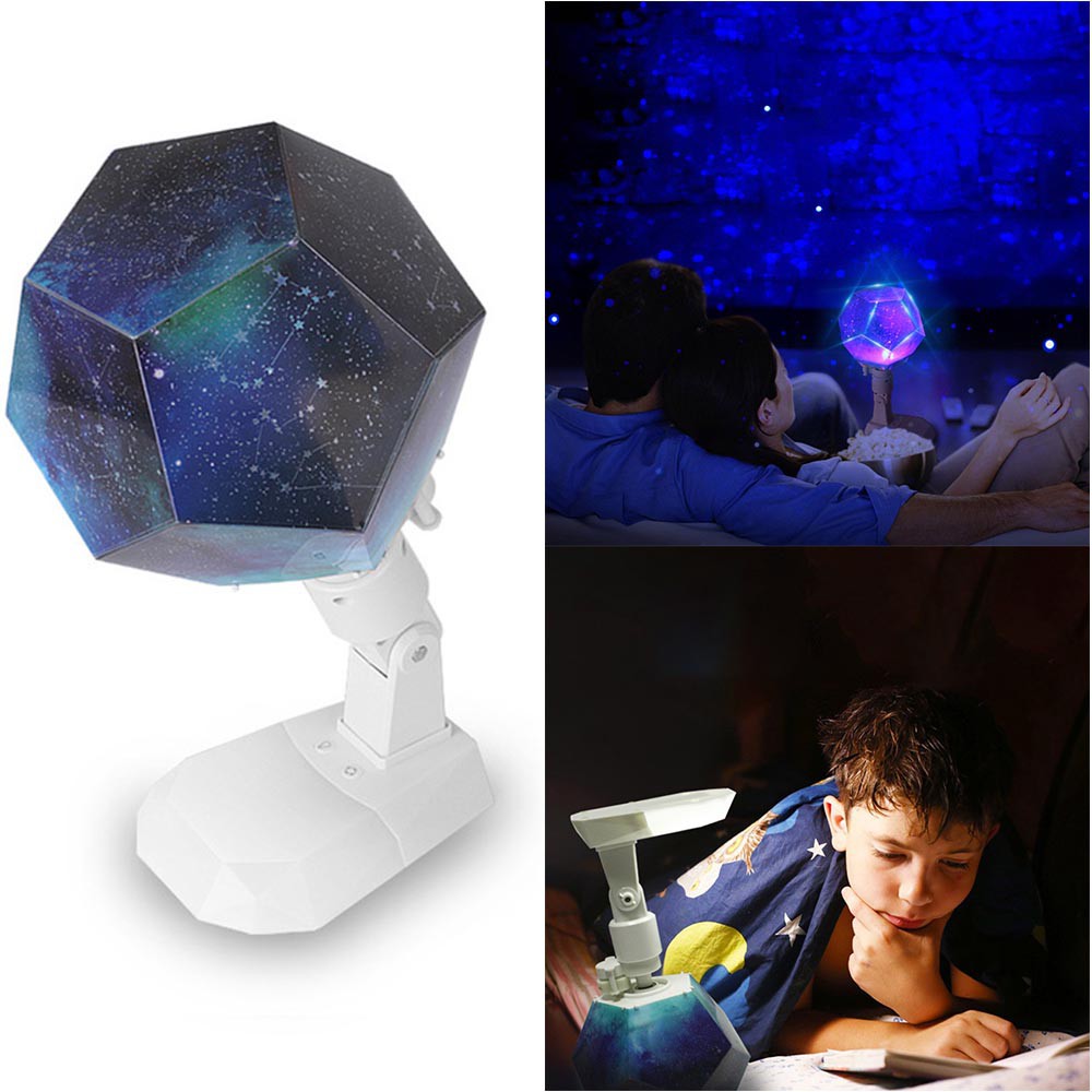 Usb Cosmos Light Night Sky Lamp Astro Planetarium Star Celestial Projector Bedroom Night Light