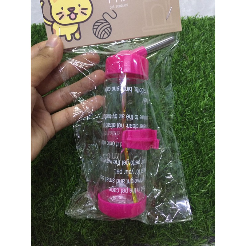 Pet drinking water bottle bekas sangkar haiwan peliharaan Pet drinking water bottle bekas sangkar haiwan peliharaan