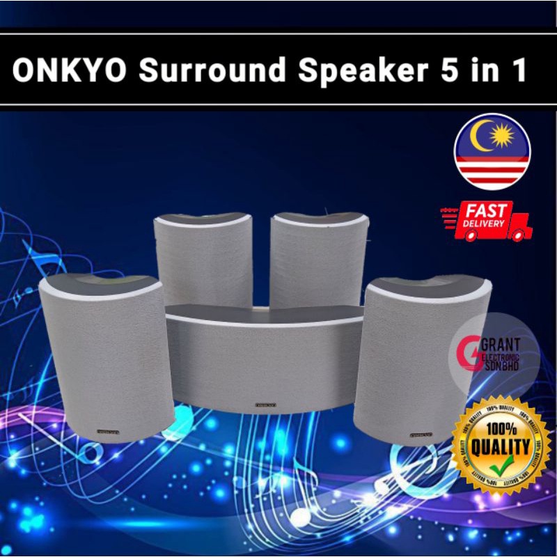 ONKYO Surround Speaker 5 in 1 Home Theater Surround Sound System
