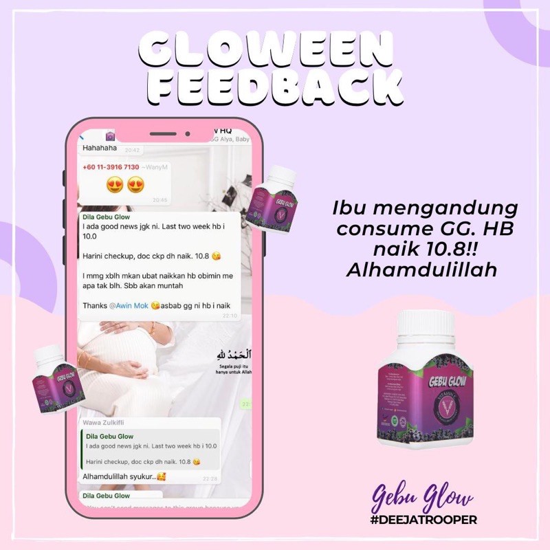 Buy Gebu Glow By Wawawien Hq Seetracker Malaysia