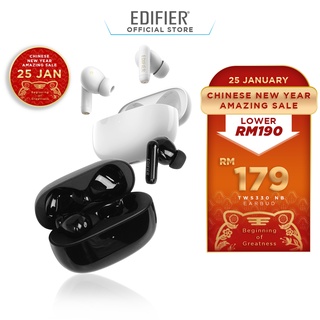 Image of Edifier TWS330 NB / TWS330NB - True Wireless Bluetooth TWS Earbuds with ANC USB-Type C Ambient Mode