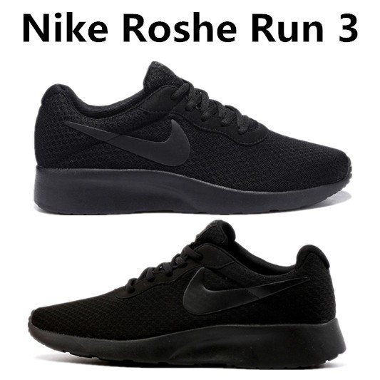 nike roshe women all black