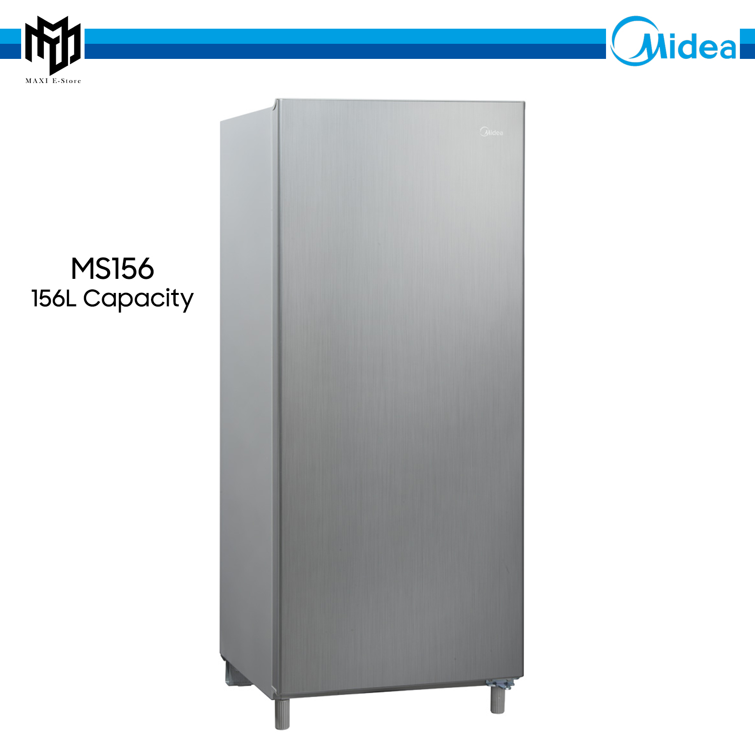Midea Single Door Refrigerator 156 L Ms 196 Shopee Malaysia
