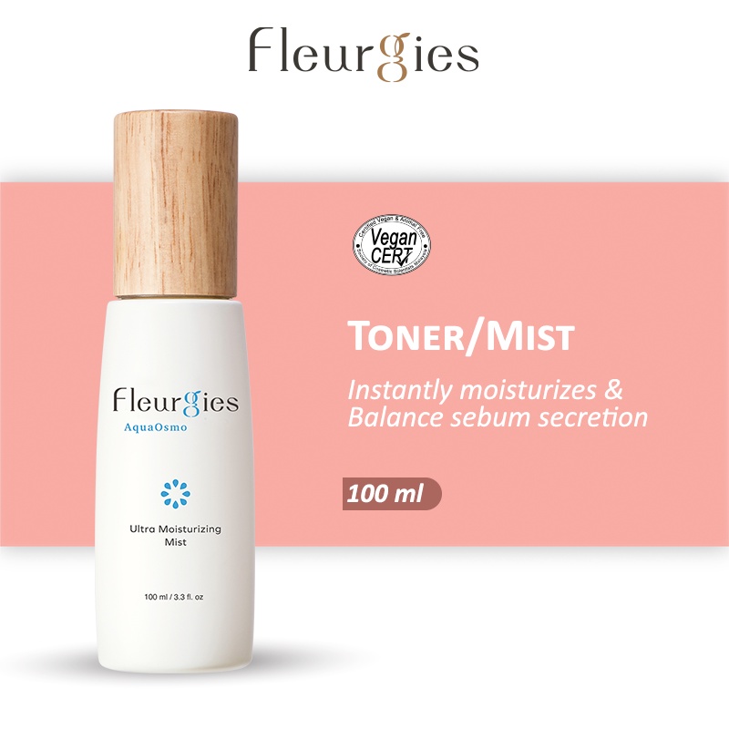 [Toner/Mist] Fleurgies Ultra Moisturizing Mist (100ml) || Toner Moisture 保湿 爽肤水
