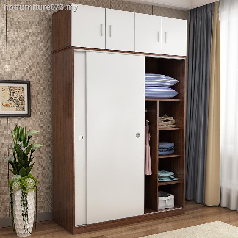Solid Wood Wardrobe Assembly Of Contemporary And Contracted