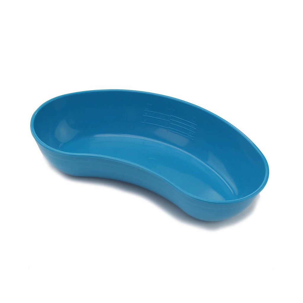 Kidney Dish Plastic Blue Colour With Graduation Autoclavable Shopee Malaysia