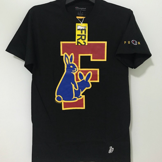 Fr2 X Champion Rabbit Foot Tee Shopee Malaysia