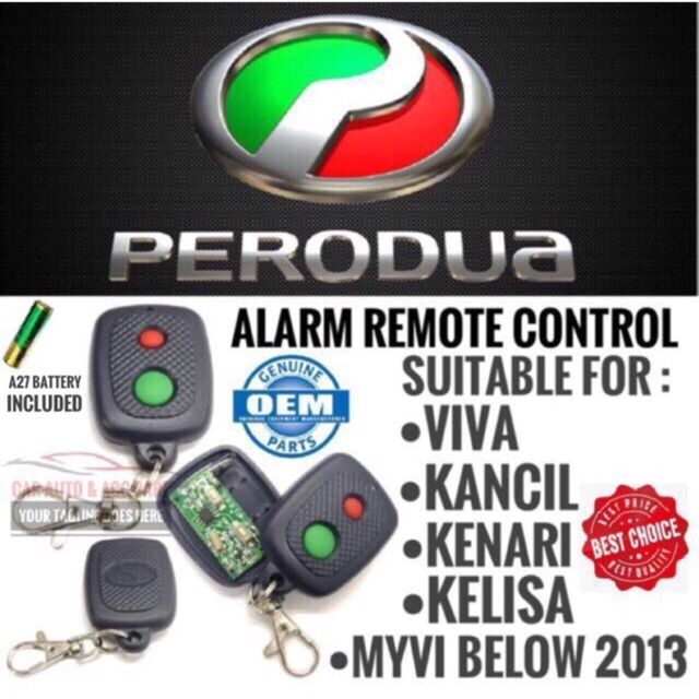 Perodua Myvi Viva Kancil Kelisa Kenari OEM Remote Control 