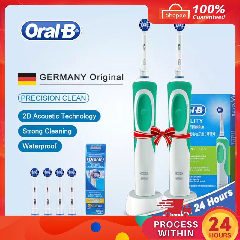 Oral-B D12 Authentic Electrical Advance Power Toothbrush Rechargeable ...