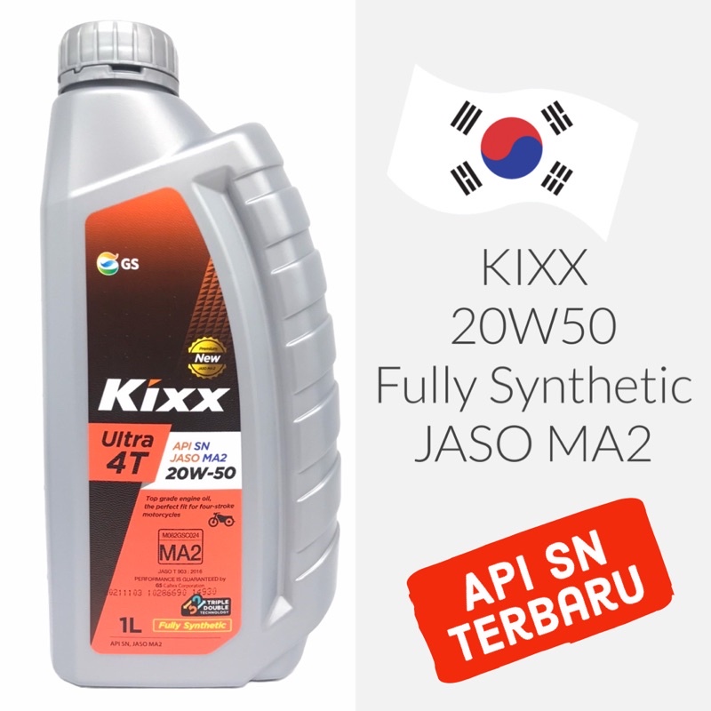 Minyak Hitam Motor 4T Oil Fully Synthetic Engine Oil 20W50 / Petronas