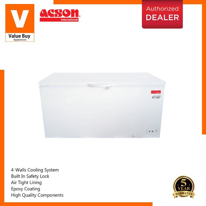 ACSON 600L R134A GLAXIO Chest Freezer ACF60H Shopee Malaysia