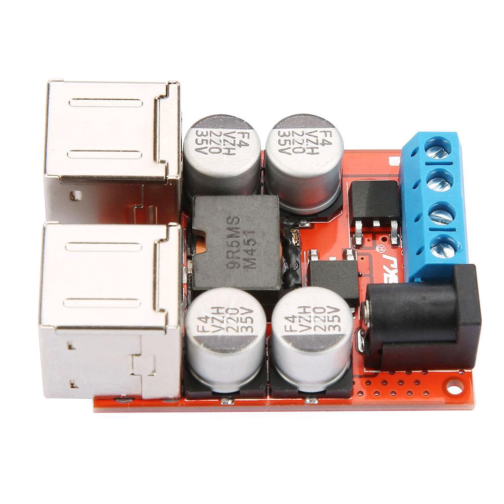 4-Port USB 8V-35V to 5V 8A Power Step-down Board for Android/iphone charger L2KE 