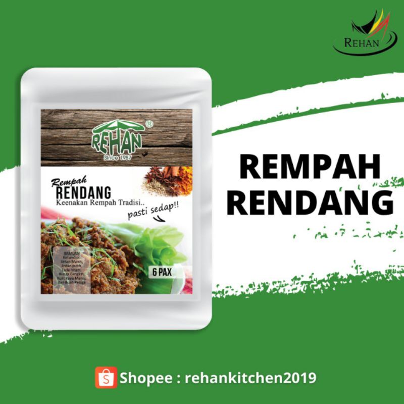 Rendang Spice Cooking Ingredients Prices And Promotions Groceries Pets May 2022 Shopee Malaysia