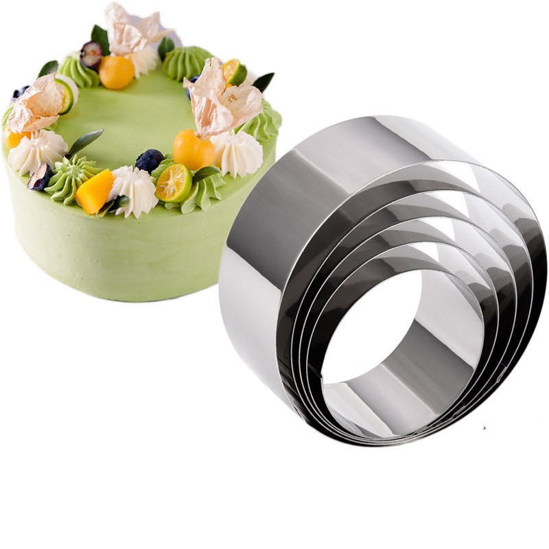 Details about   Round Mousse Mould Cake Steel Ring Pastry Baking Tool DIY NW Mold A2D9 