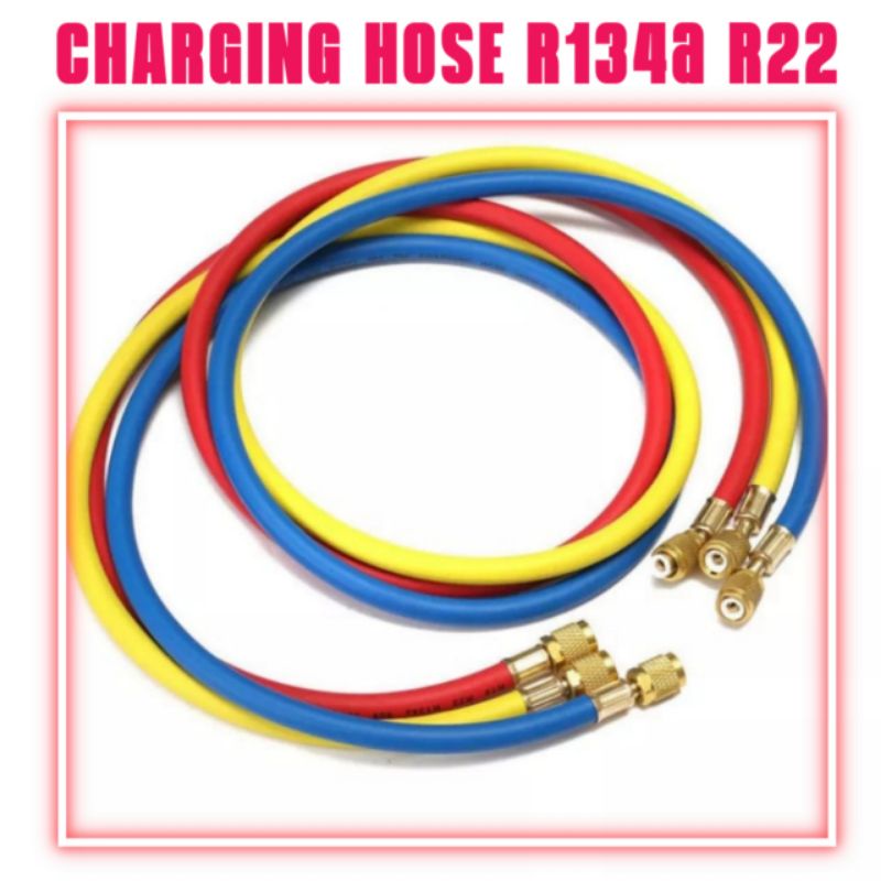 R134a Charging Hose HVAC Refrigerant R134a R12 R22 R404 R502 Car Air
