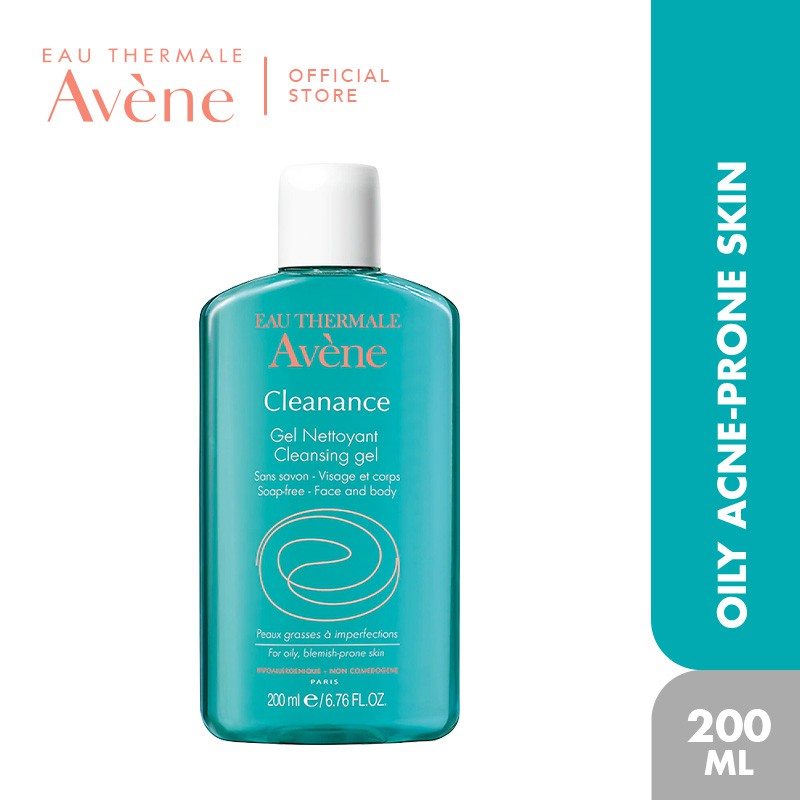 avene eau thermale cleanance gel cleanser