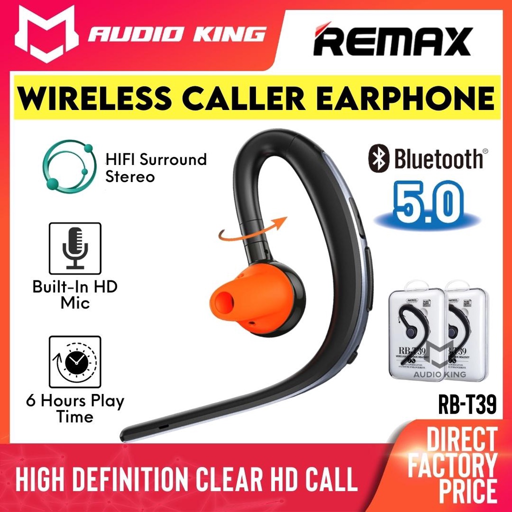 REMAX Bluetooth Earphone Remax Handsfree Bluetooth Headset Wireless ...