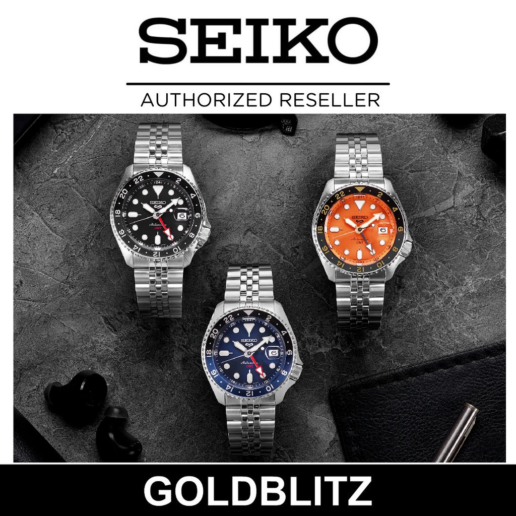 Seiko 5 Sports GMT SSK001K1 SSK003K1 SSK005K1 SSK001K SSK003K SSK005K  SSK001 SSK003 SSK005 Automatic Mechanical Watch | Shopee Malaysia