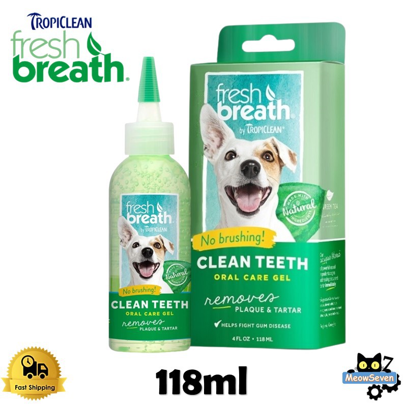 Tropiclean Fresh Breath Oral Care Gel For Dogs 118ml (Dental Care