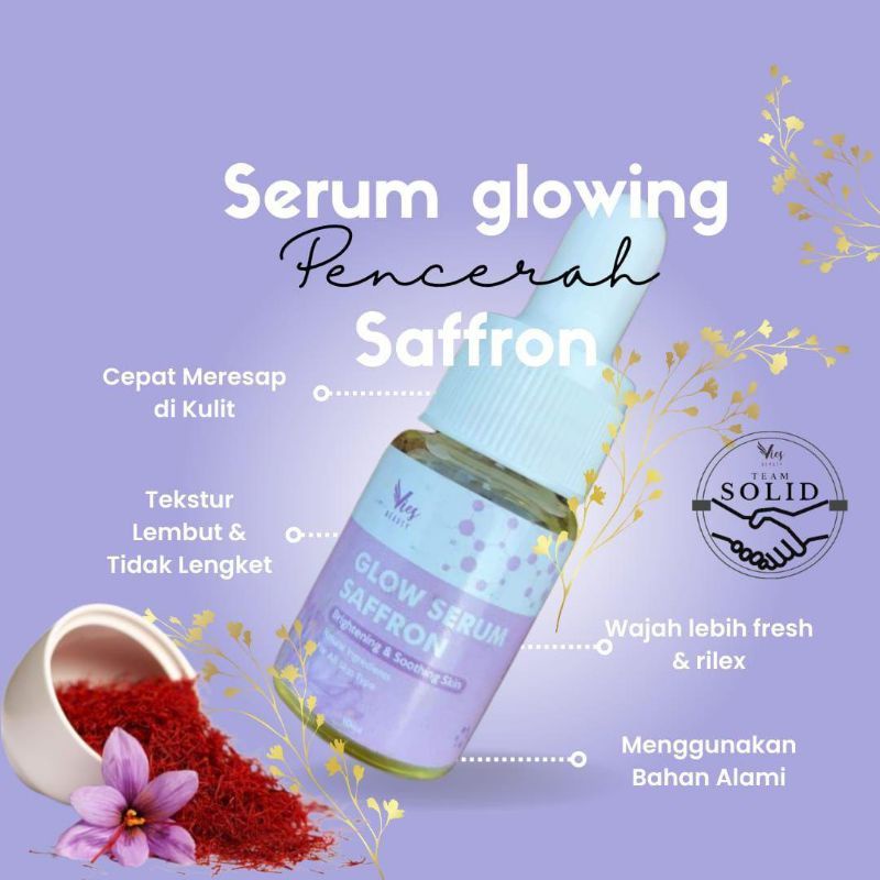 Glowing Saffron Brightening SERUM BY VIES Shopee Malaysia