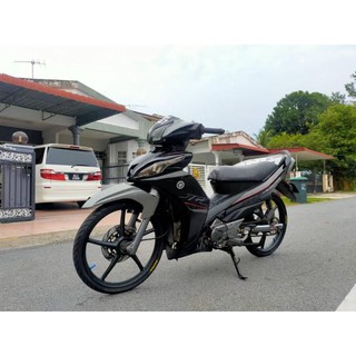 [NEW ARRIVAL] Coverset yamaha SRL115 Lagenda jupiter rc 2019 hitam grey ...