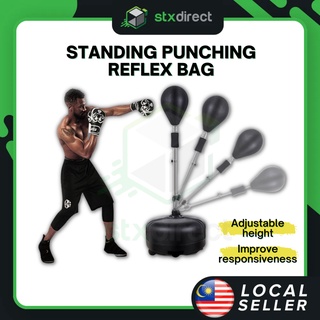 Adjustable Reflex Speed Bag Boxing Punching Ball Set Alat Latihan Tinju