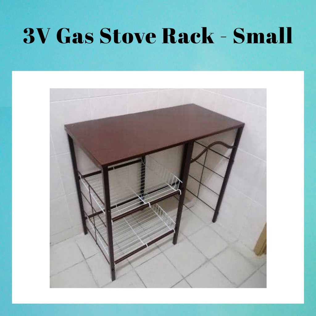 3V Gas Stove Metal Kitchen Rack / Kitchen Rack/ Stove Rack/ Rak Dapur