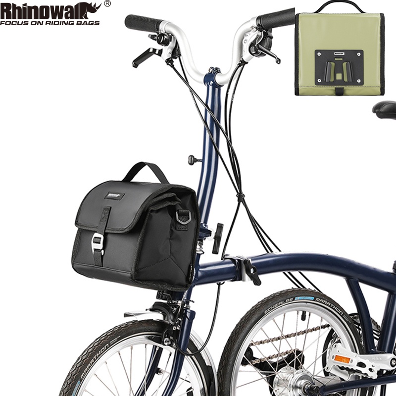 Easy Ti Titanium Luggage Front Shelf for Brompton folding bike 