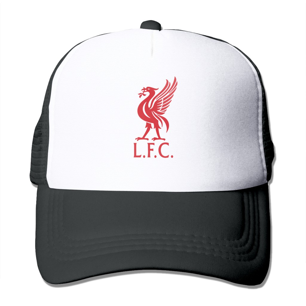 liverpool black baseball cap